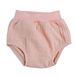 Муслиновый комплект для новорожденных девочек - распашонка с коротким рукавом и блумеры Розовый Minikin
