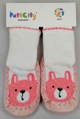 Махровые носки-чешки для девочки Мишки, 24-25