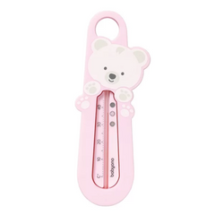 Термометр плавающий для ванны Мишка розовый BabyOno