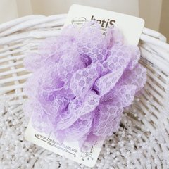 Резинка для волос с объемным цветочком Модель-14 Фиолет 1 шт. для девочек BetiS, One size