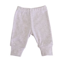 Трикотажные штаны для новорожденных Бежевый меланж Minikin