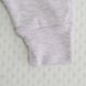Трикотажные штаны для новорожденных Бежевый меланж Minikin 3