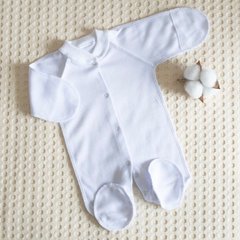 Человечек для преждевременно рожденных детей и детей с малым весом "Крошка" Белый Интерлок BetiS, До 40 см