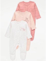 Человечек хлопковый, набор 3 шт. для новорожденных девочек Винни Пух и друзья George